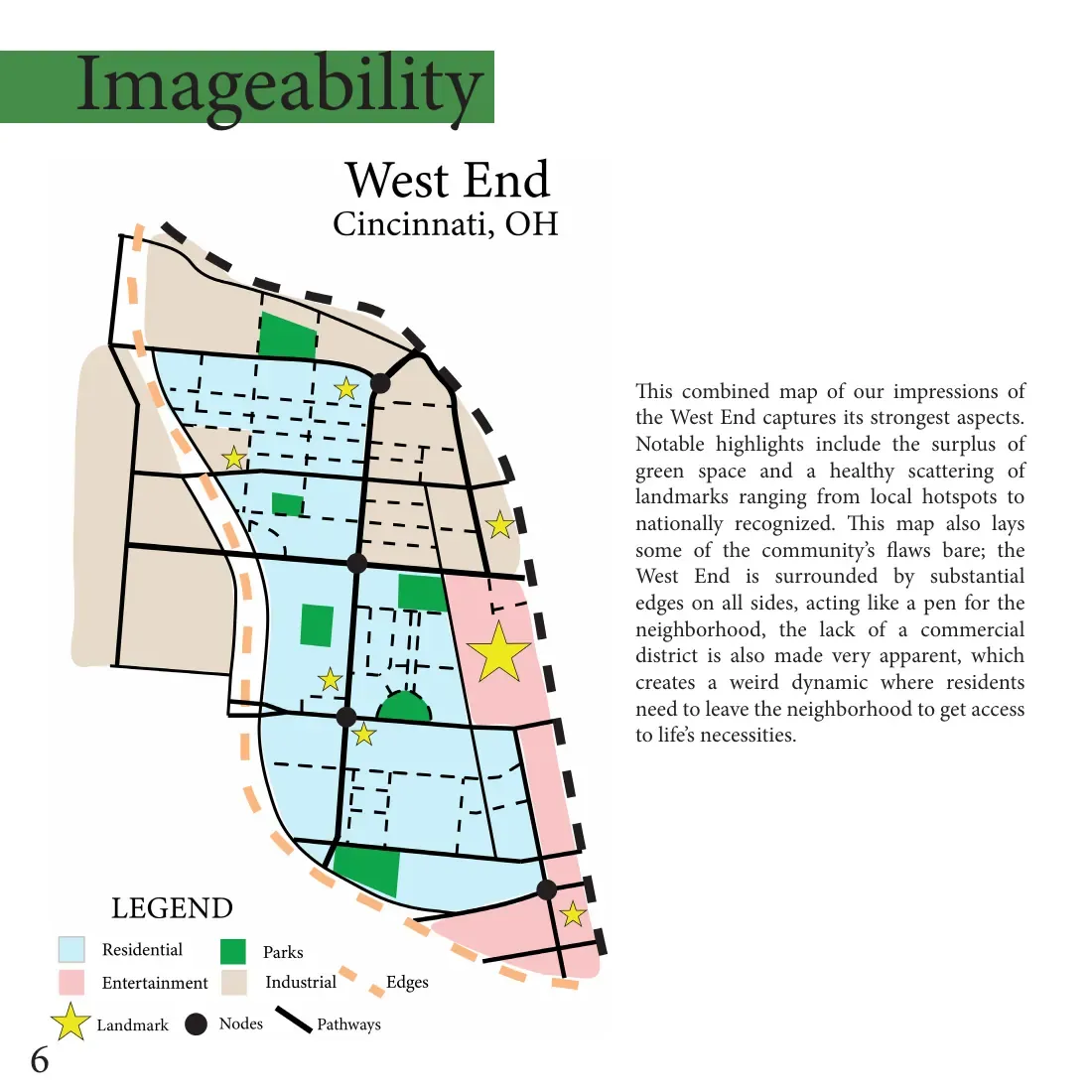 Combined imageability map